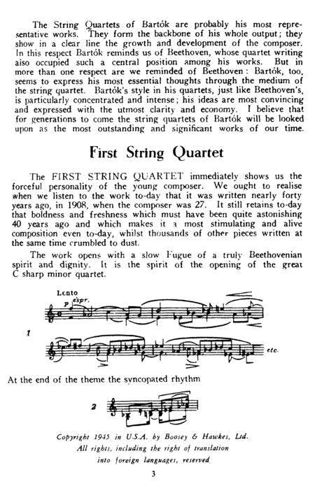  The String Quartets Of Bela Bartok (Complete) by Bela Bartok